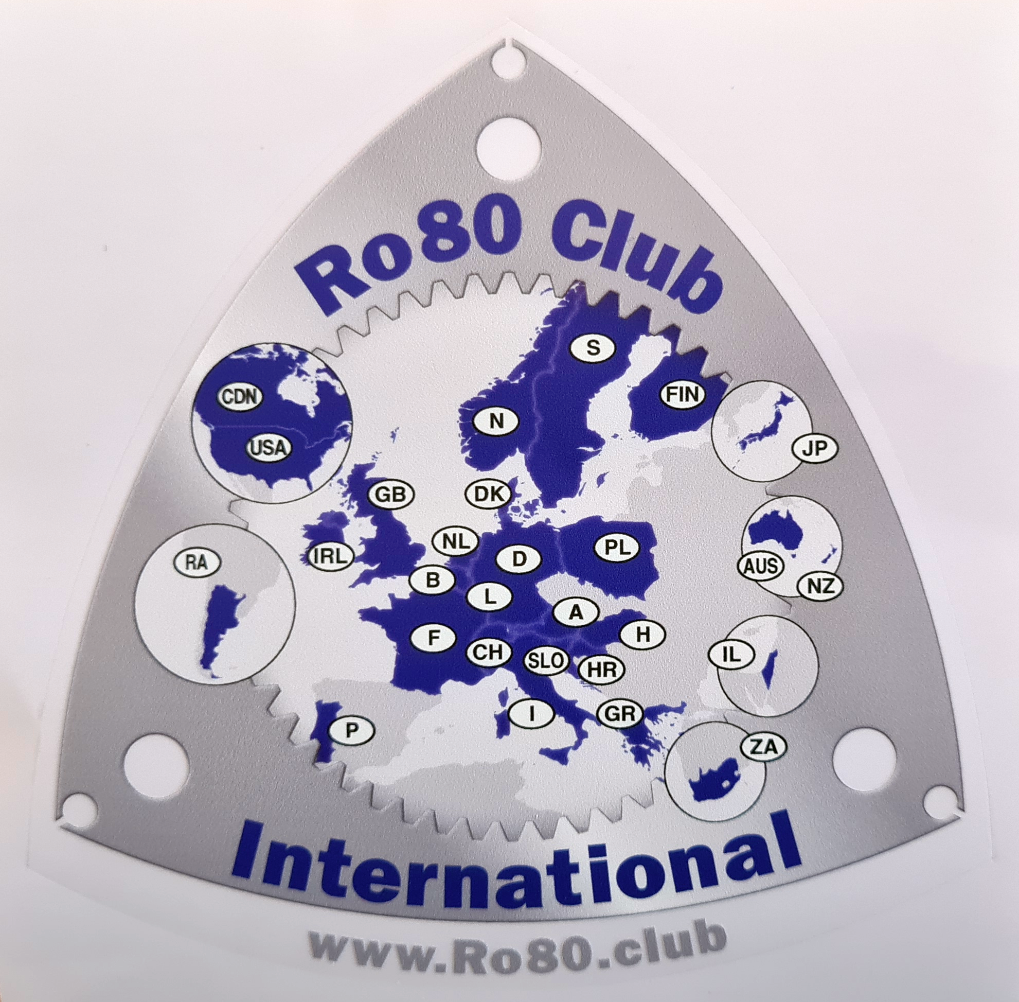 Aufkleber International mit L�nder�bersicht